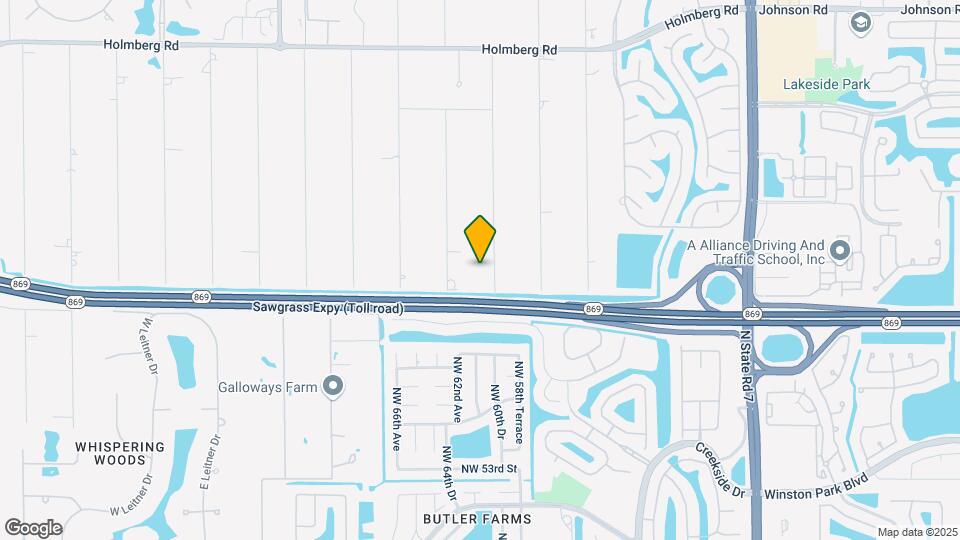 5755 NW 65th Terrace Map and Location Details