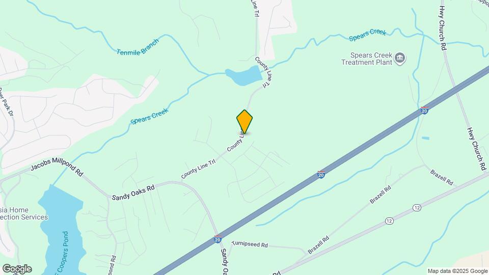 2102 County Line Trl Map and Location Details