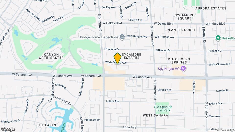 2301 Pacific Creek St Map and Location Details