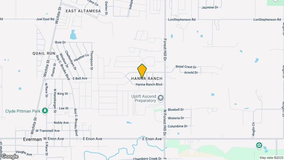 3144 Evangeline Rd Map and Location Details