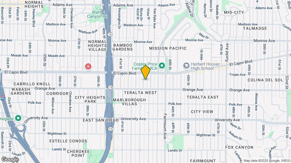 4243 Copeland Ave Map and Location Details