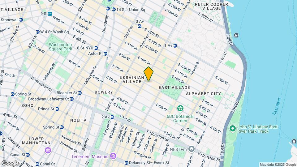 97 E Seventh St Map and Location Details