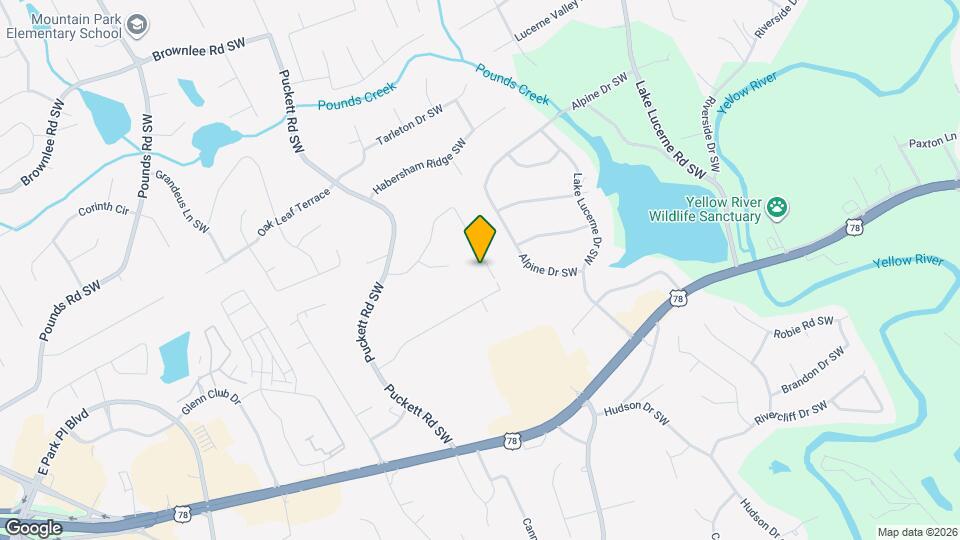 4732 Valley Dale Dr SW Map and Location Details
