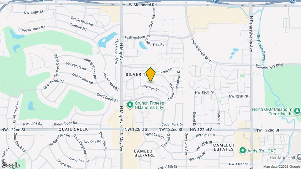 2711 Silvertree Dr Map and Location Details