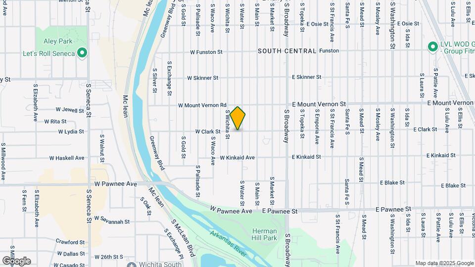 2101 S Water St Map and Location Details