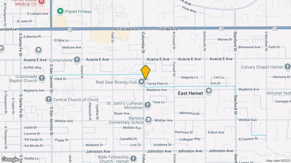 26210 Columbia St Map and Location Details