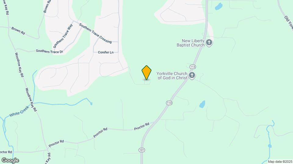 249 White Creek Dr Map and Location Details