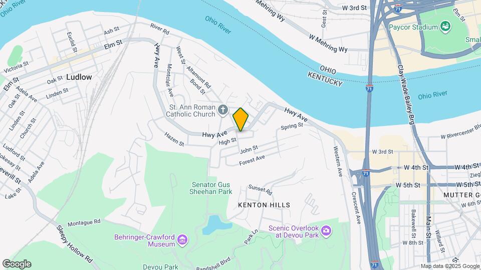 1118 High St Map and Location Details