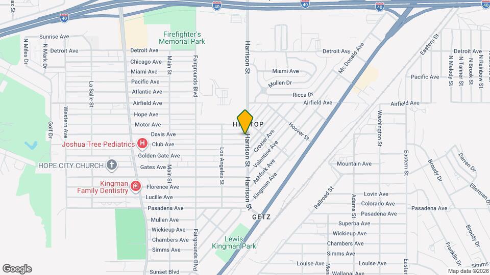 2246 Davis Ave Map and Location Details