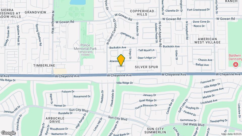 9613 Sterling Ridge Ave Mapa y Detalles de la Ubicación