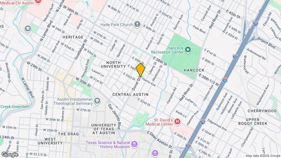 3305 Duval St Map and Location Details