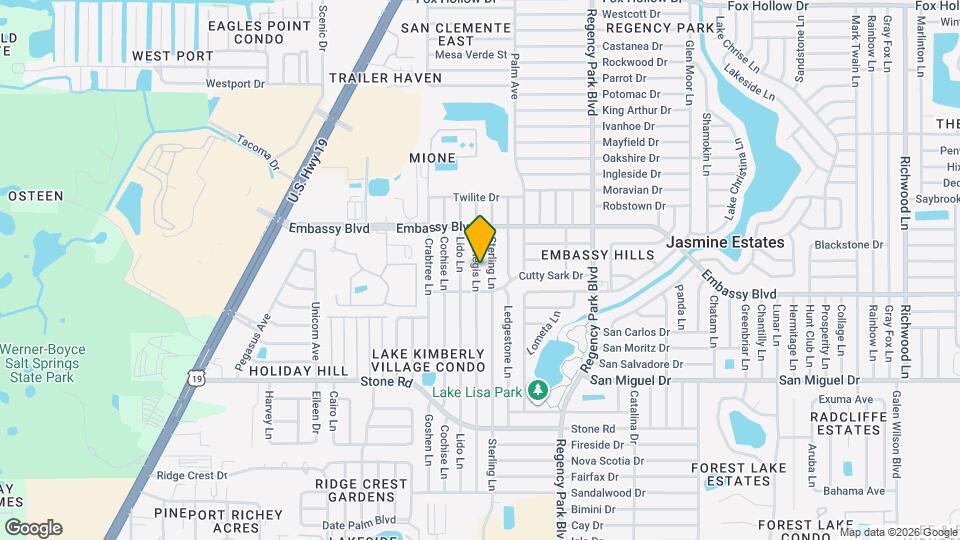 9240 St Regis Ln Map and Location Details