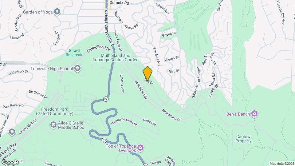 4413 Canoga Dr Mapa y Detalles de la Ubicación