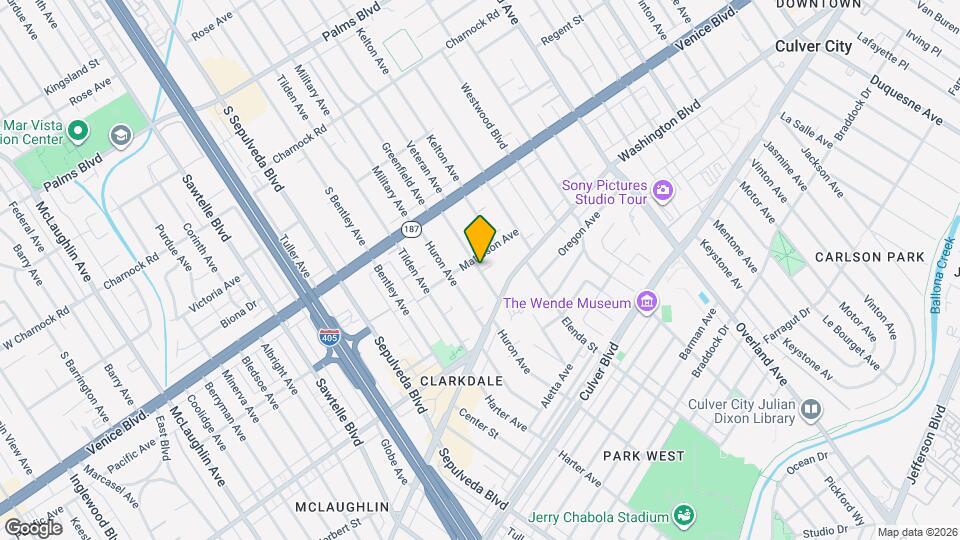 3912 1/2 Prospect Ave Map and Location Details