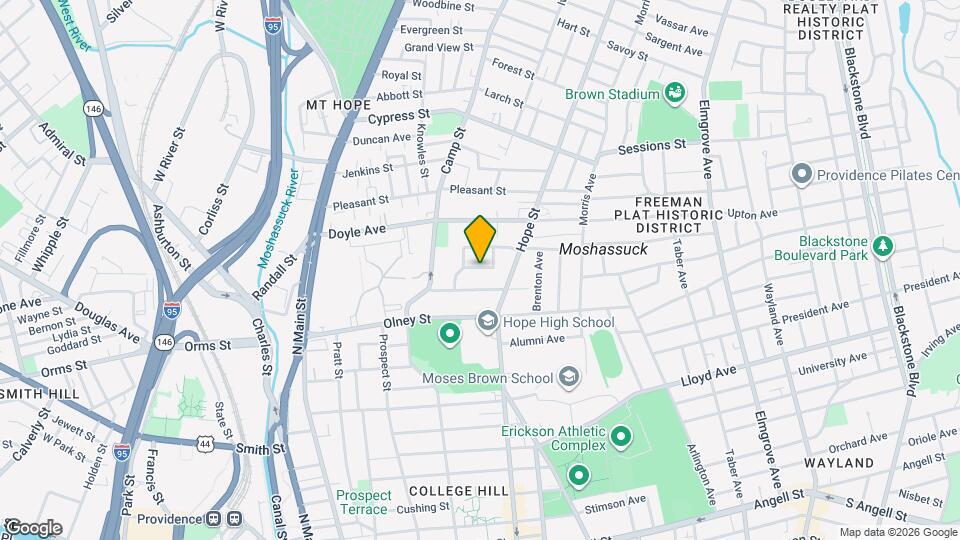 193 Lippitt St Map and Location Details