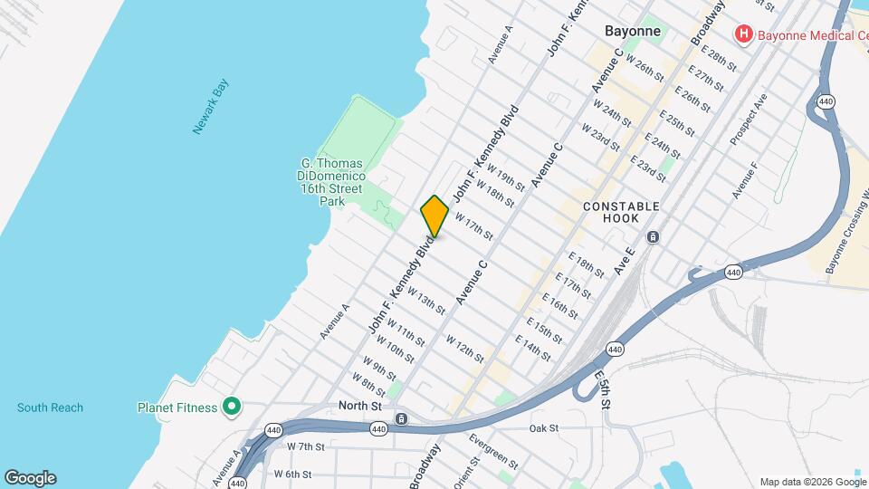 426 John F. Kennedy Blvd Map and Location Details