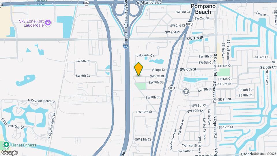 860 SW 6th Ct Map and Location Details