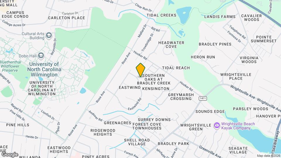 5480 Eastwind Rd Map and Location Details