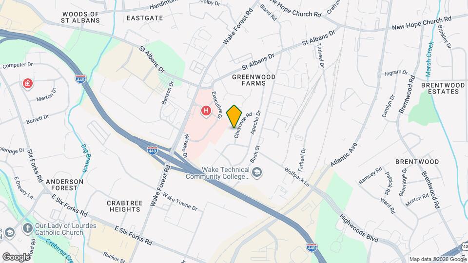 3413 Cheyenne Rd Map and Location Details