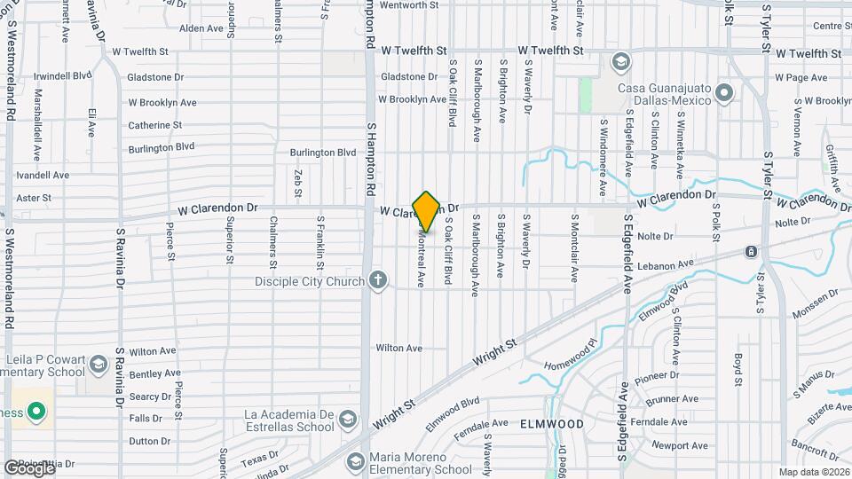 1130 S Montreal Ave Map and Location Details