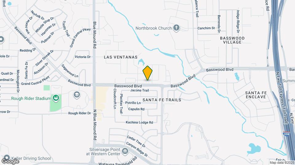 1828 Arroyo Verde Trl Map and Location Details