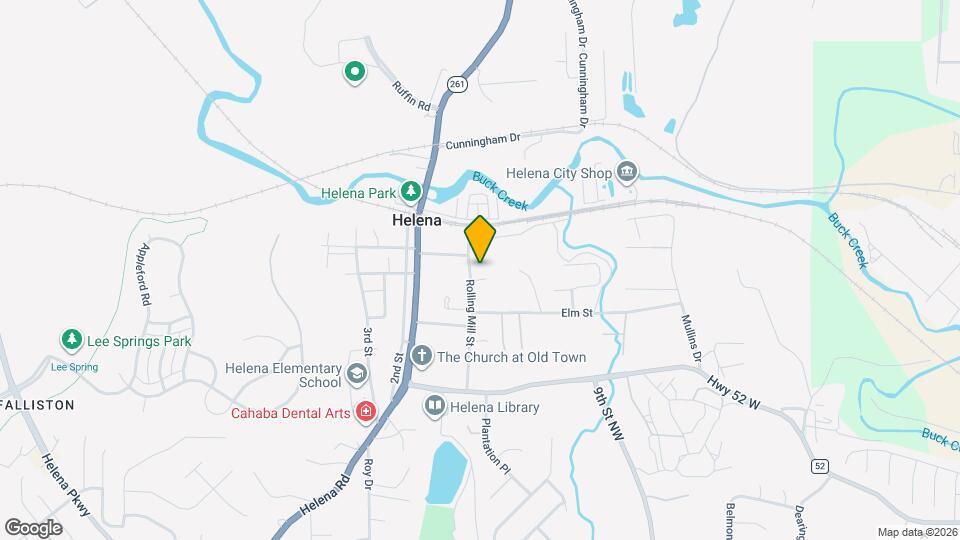 208 Rolling Mill St Map and Location Details