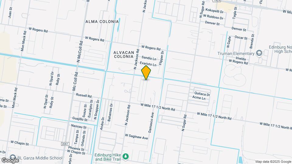 2420 N Mojave St Map and Location Details