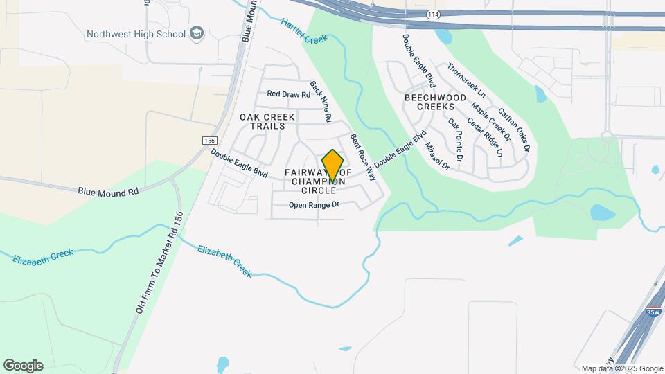 2517 Flowing Springs Dr Map and Location Details