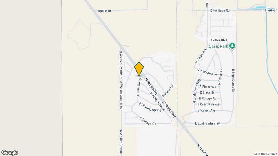 23808 N Sunrise Cir Map and Location Details