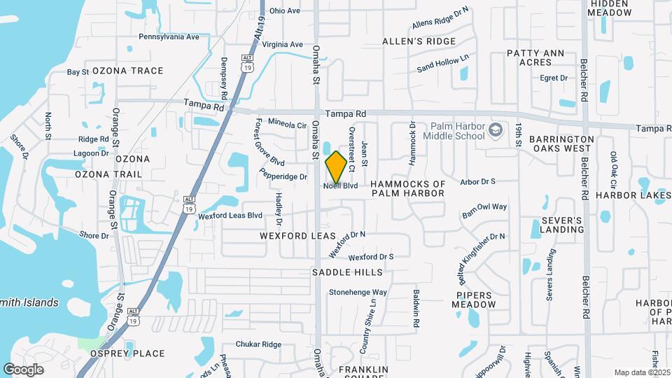1356 Noell Blvd Map and Location Details