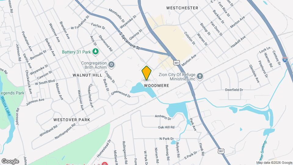 200 Walnut Blvd Map and Location Details