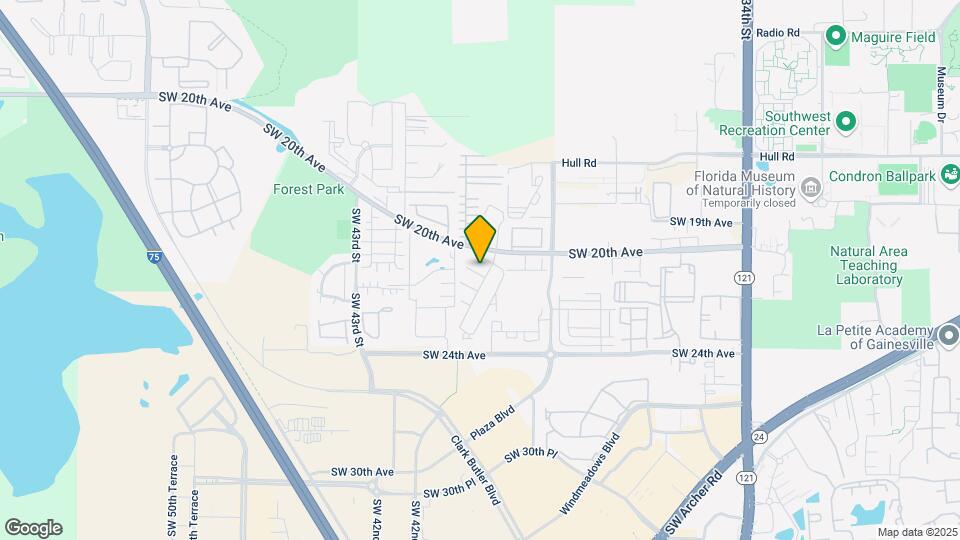 4016 SW 21st Rd Map and Location Details
