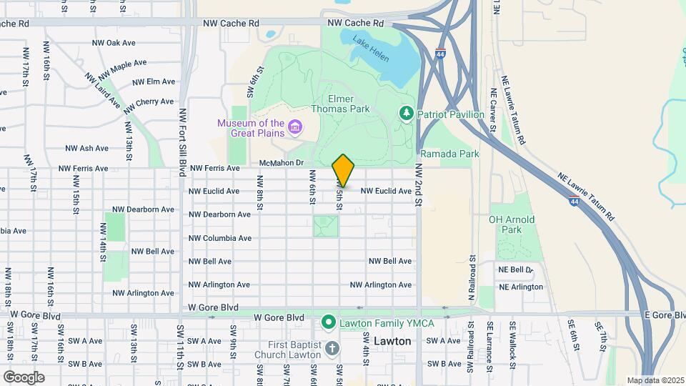 416 NW Euclid Ave Mapa y Detalles de la Ubicación