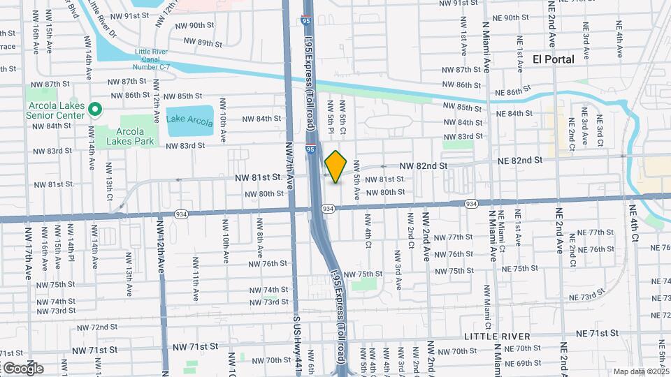 8012 NW 5th Ct Mapa y Detalles de la Ubicación