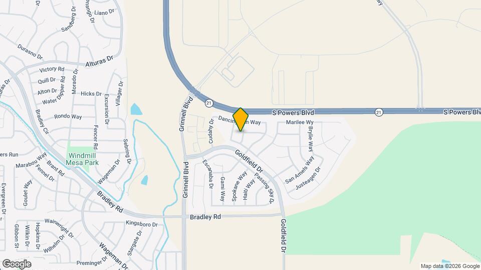 4556 Horse Tooth Rd Map and Location Details