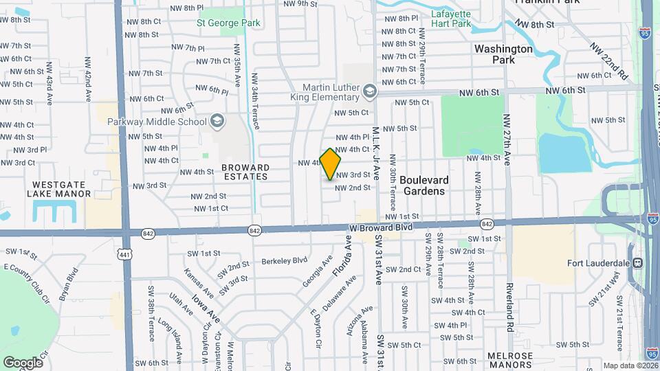 3255 NW 2nd St Map and Location Details