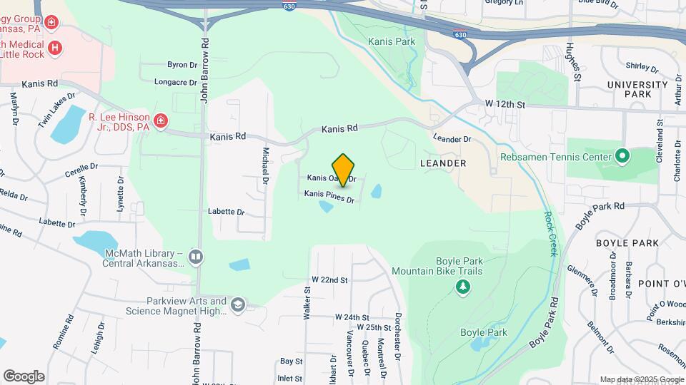 7922 Kanis Pines Dr Map and Location Details