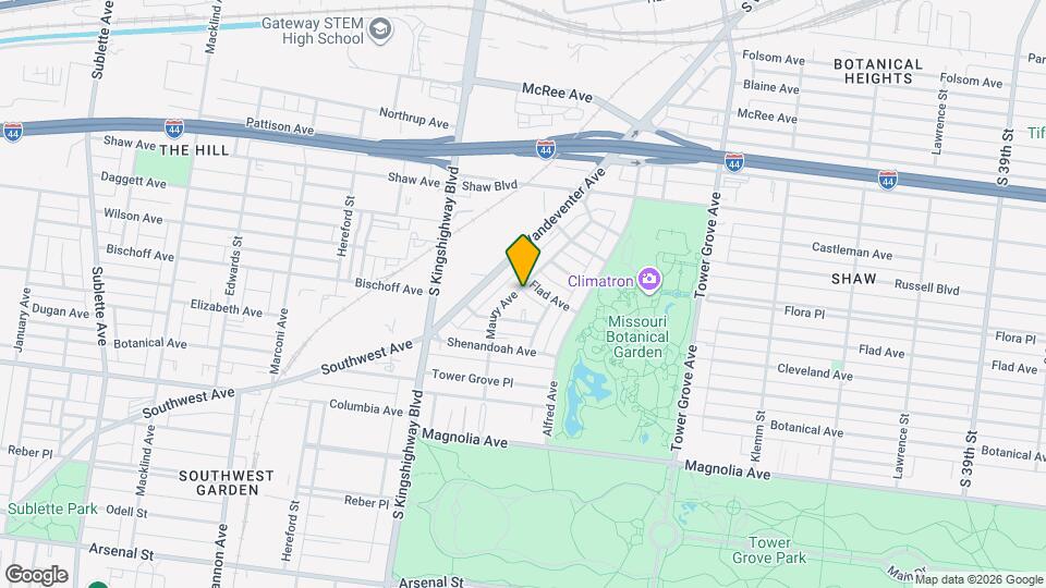 2112 Maury Ave Map and Location Details