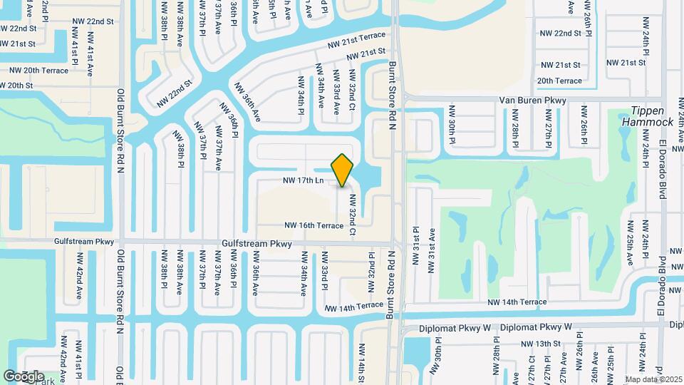 1639 NW 33rd Ave Map and Location Details