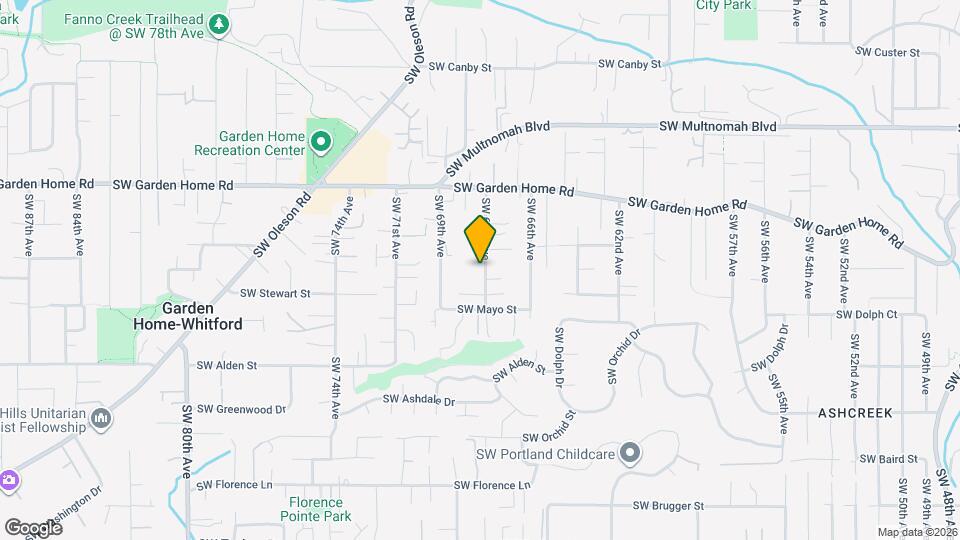 7855 SW 67th Ave Map and Location Details