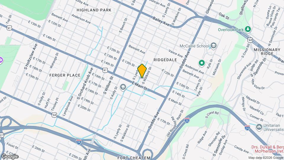 2312 E 14th St, Unit 2312 East 14th Street A Mapa y Detalles de la Ubicación