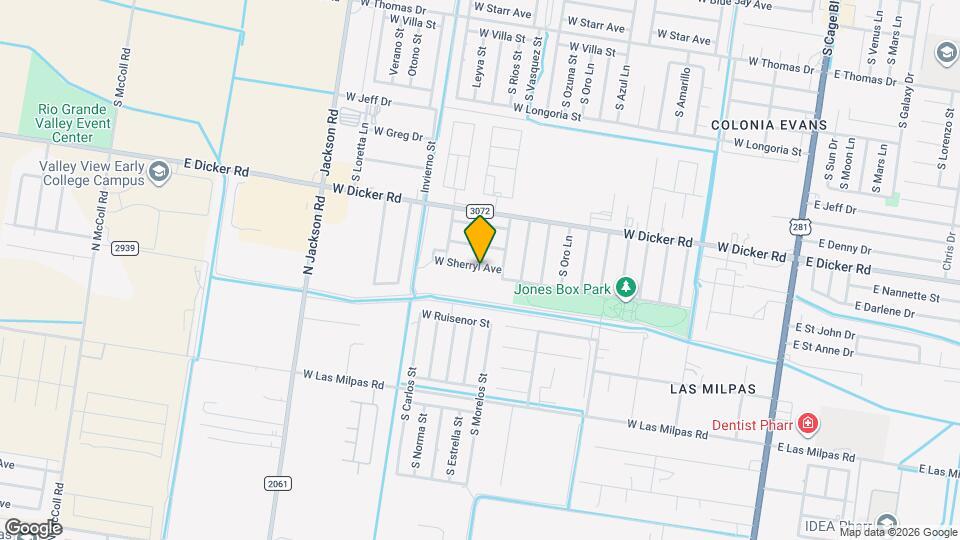 719 W Sherryl Ave Mapa y Detalles de la Ubicación