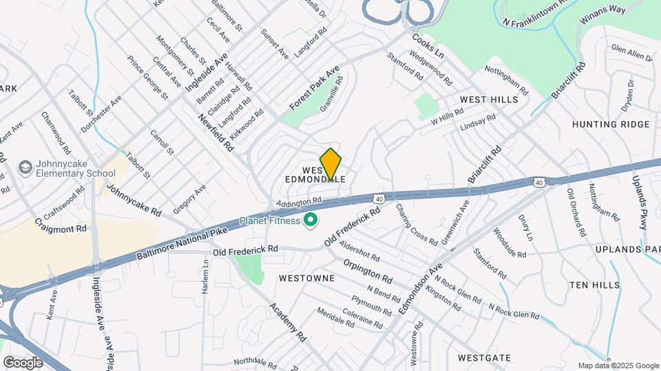 5425 Whitlock Rd Map and Location Details