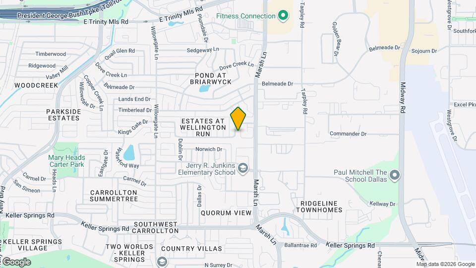 2816 Kings Gate Dr Map and Location Details