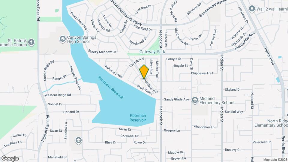 23883 Parkland Ave Map and Location Details