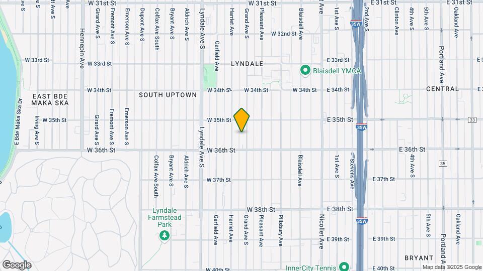 3526 S Grand Ave Mapa y Detalles de la Ubicación
