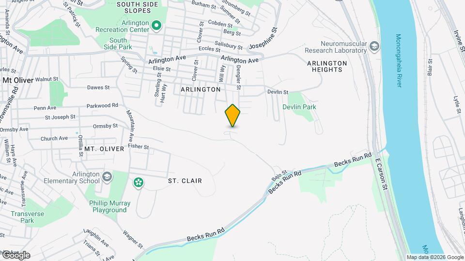 102 Eads St Map and Location Details