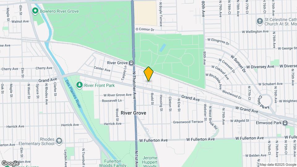 2718 Budd St Mapa y Detalles de la Ubicación