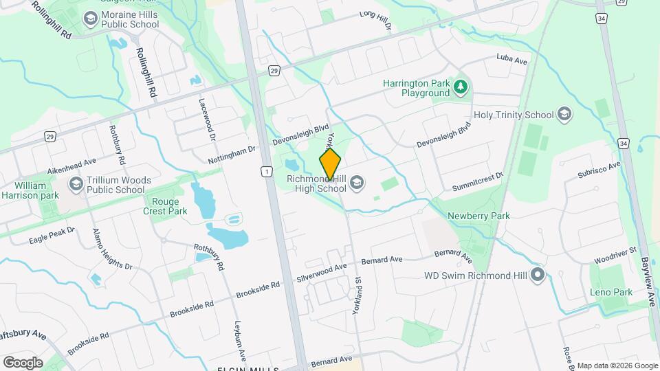 220 Yorkland St Map and Location Details