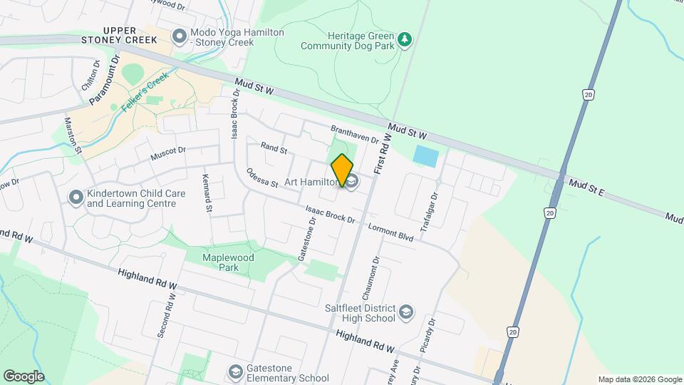 11 Yorkdale Crescent Map and Location Details